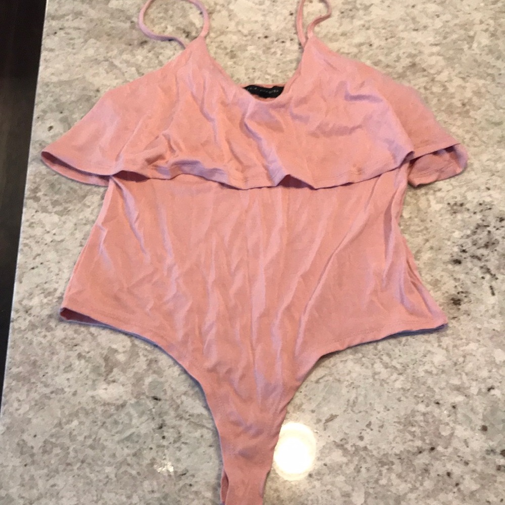 La hearts blush bodysuit